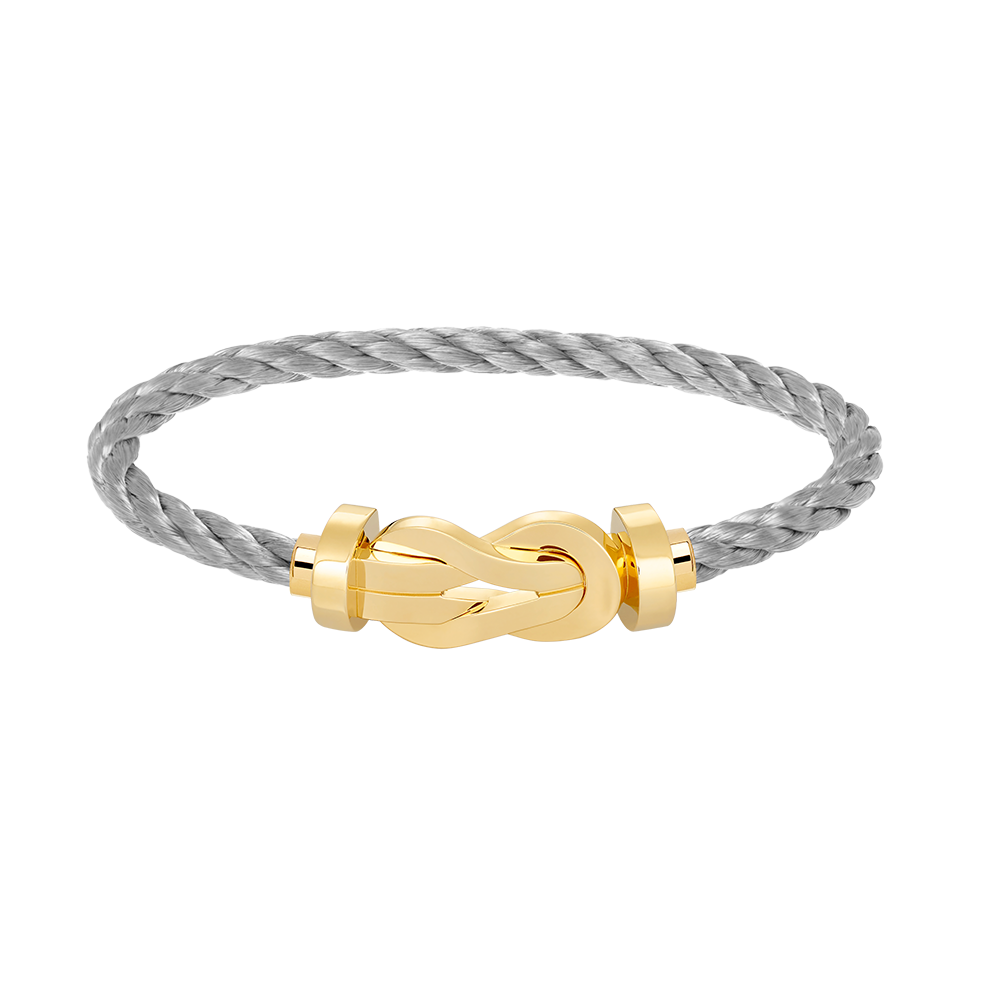 [LUXORA]CHANCE LARGE 8 FIGURE BUCKLE NO DIAMOND BRACELET GOLD