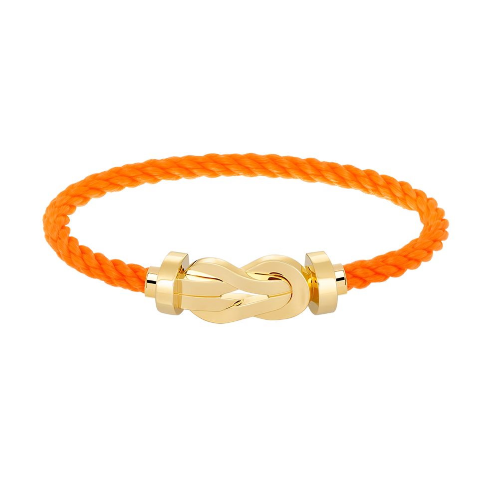 [LUXORA]CHANCE LARGE 8 FIGURE BUCKLE NO DIAMOND BRACELET GOLD