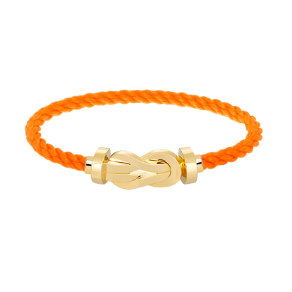[LUXORA]CHANCE LARGE 8 FIGURE BUCKLE NO DIAMOND BRACELET GOLD