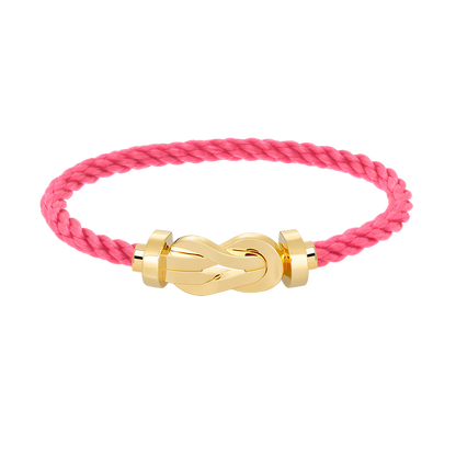 [LUXORA]CHANCE LARGE 8 FIGURE BUCKLE NO DIAMOND BRACELET GOLD