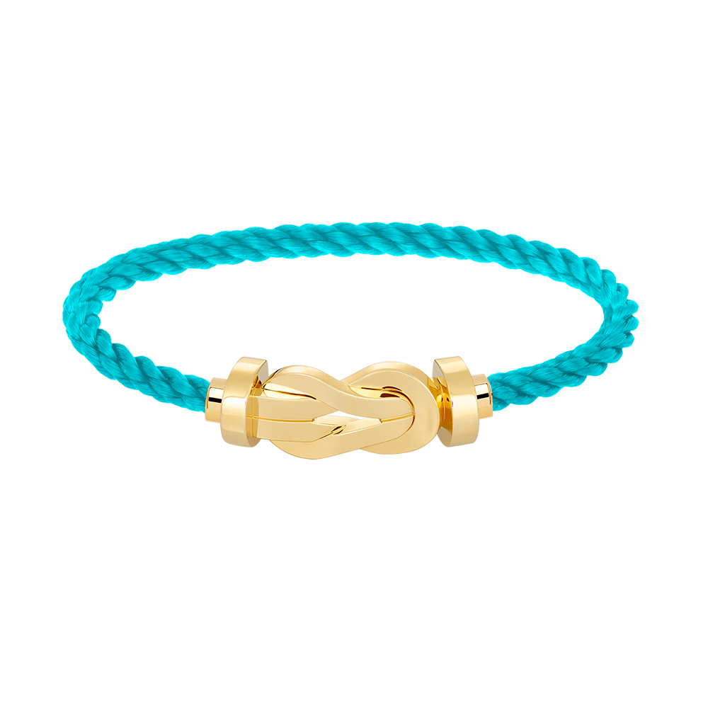 [LUXORA]CHANCE LARGE 8 FIGURE BUCKLE NO DIAMOND BRACELET GOLD