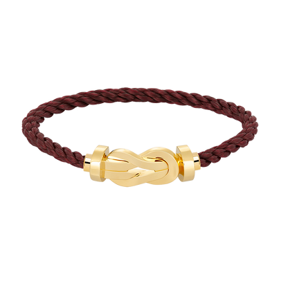 [LUXORA]CHANCE LARGE 8 FIGURE BUCKLE NO DIAMOND BRACELET GOLD