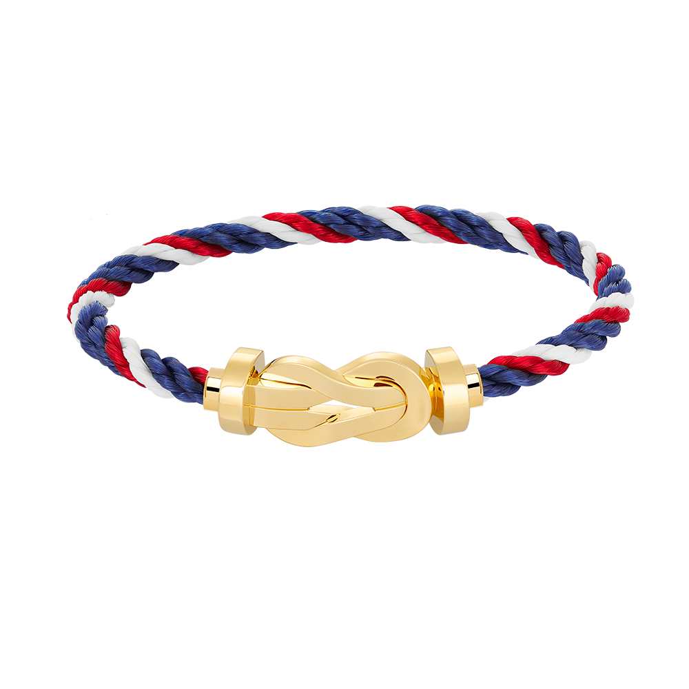 [LUXORA]CHANCE LARGE 8 FIGURE BUCKLE NO DIAMOND BRACELET GOLD