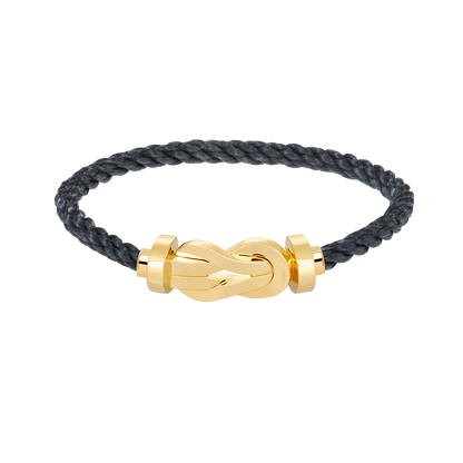 [LUXORA]CHANCE LARGE 8 FIGURE BUCKLE NO DIAMOND BRACELET GOLD