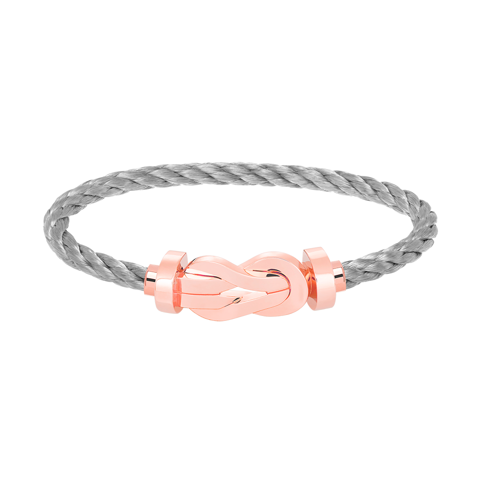 [LUXORA]CHANCE LARGE 8 FIGURE BUCKLE NO DIAMOND BRACELET ROSE GOLD