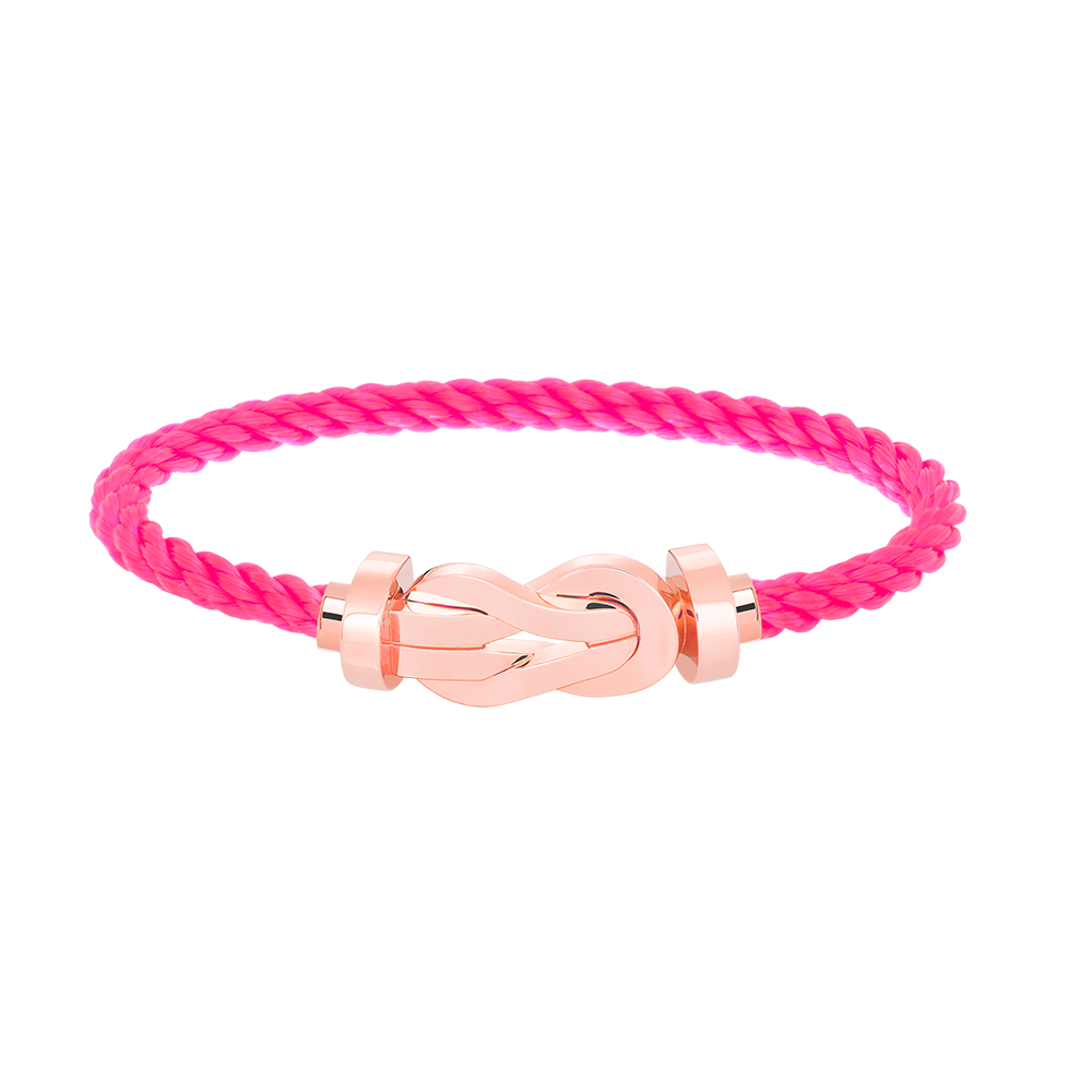 [LUXORA]CHANCE LARGE 8 FIGURE BUCKLE NO DIAMOND BRACELET ROSE GOLD