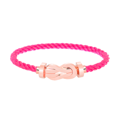 [LUXORA]CHANCE LARGE 8 FIGURE BUCKLE NO DIAMOND BRACELET ROSE GOLD