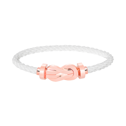 [LUXORA]CHANCE LARGE 8 FIGURE BUCKLE NO DIAMOND BRACELET ROSE GOLD