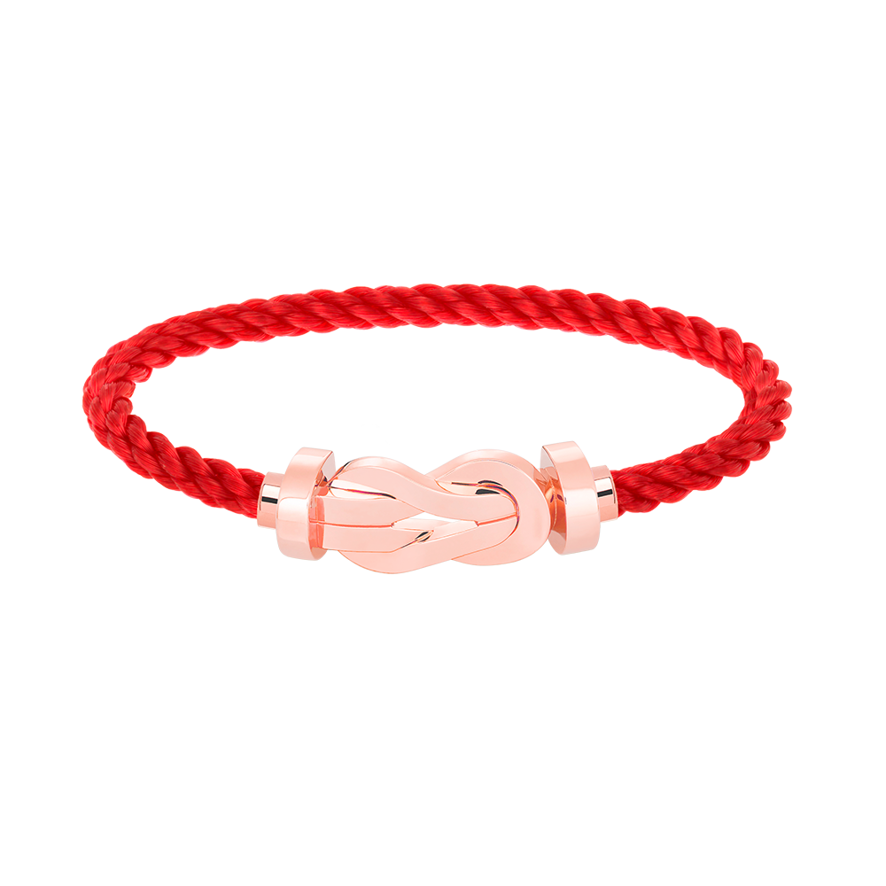 [LUXORA]CHANCE LARGE 8 FIGURE BUCKLE NO DIAMOND BRACELET ROSE GOLD