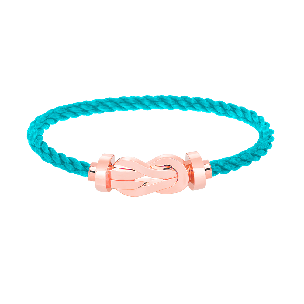 [LUXORA]CHANCE LARGE 8 FIGURE BUCKLE NO DIAMOND BRACELET ROSE GOLD