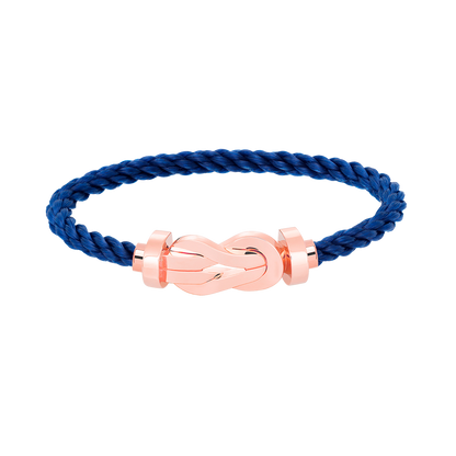 [LUXORA]CHANCE LARGE 8 FIGURE BUCKLE NO DIAMOND BRACELET ROSE GOLD