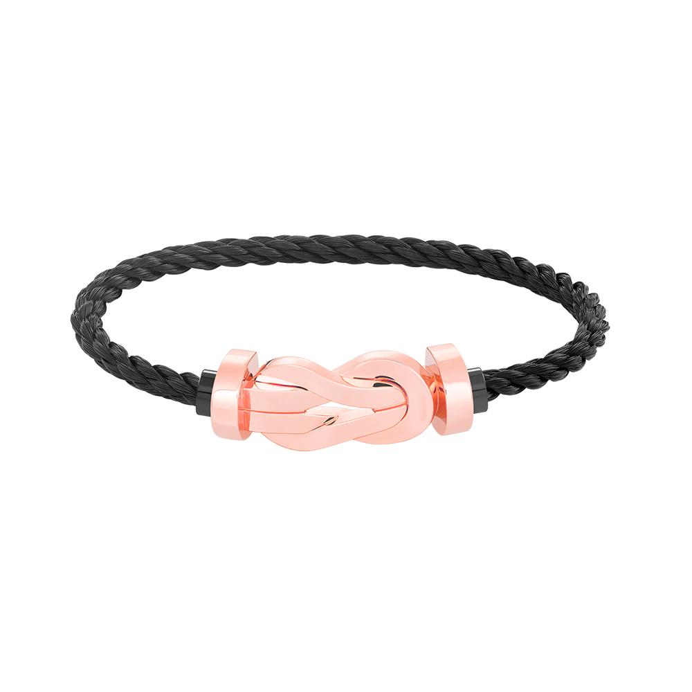 [LUXORA]CHANCE LARGE 8 FIGURE BUCKLE NO DIAMOND BRACELET ROSE GOLD