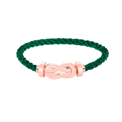 [LUXORA]CHANCE LARGE 8 FIGURE BUCKLE NO DIAMOND BRACELET ROSE GOLD