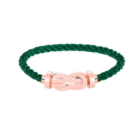 [LUXORA]CHANCE LARGE 8 FIGURE BUCKLE NO DIAMOND BRACELET ROSE GOLD