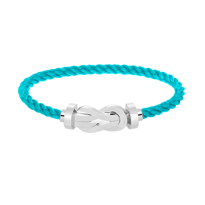 [LUXORA]CHANCE LARGE 8 FIGURE BUCKLE NO DIAMOND BRACELET SILVER