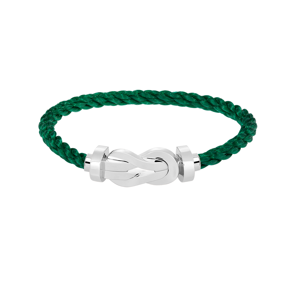 [LUXORA]CHANCE LARGE 8 FIGURE BUCKLE NO DIAMOND BRACELET SILVER