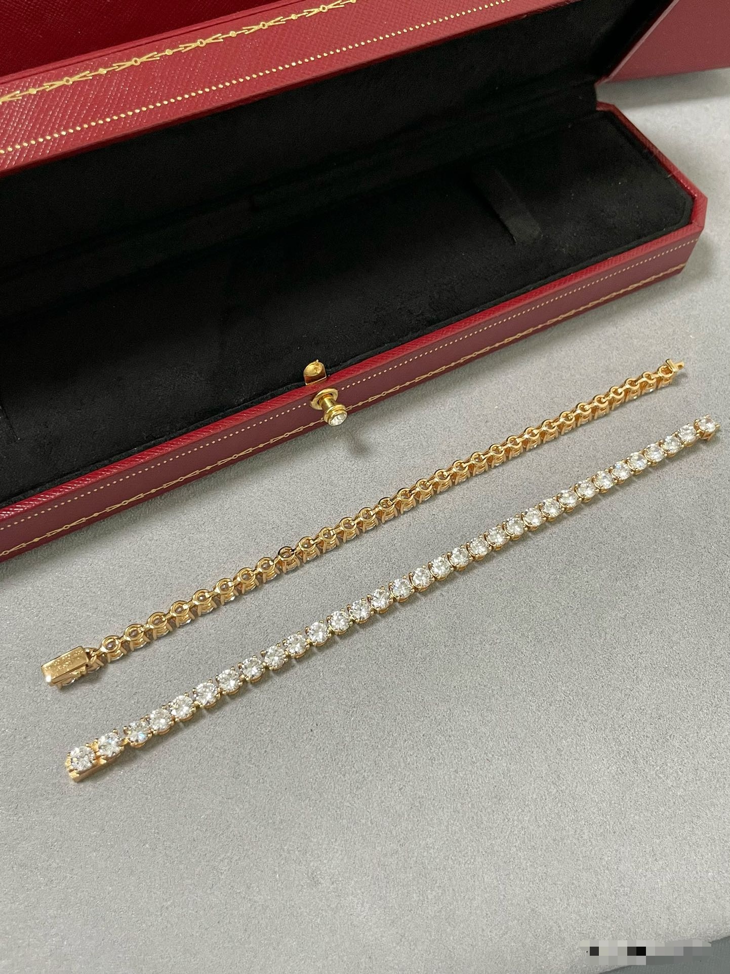 [LUXORA jewelrys]TENNIS BRACELET WITH FULL DIAMOND SETTING