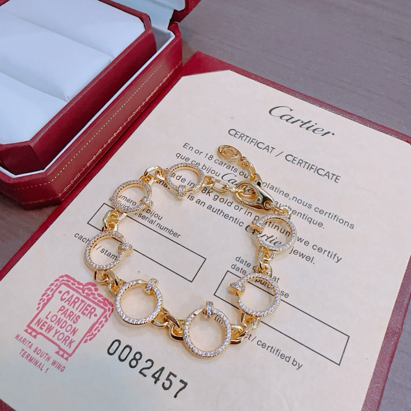[LUXORA Jewelry] LOVE&JUSTE BRACELET DIAMONDS