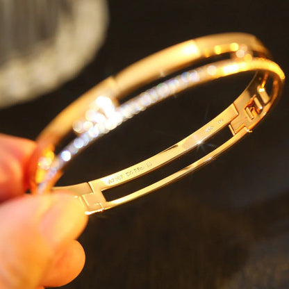 [LUXORA]Move Romane Diamond Bangle Bracelet