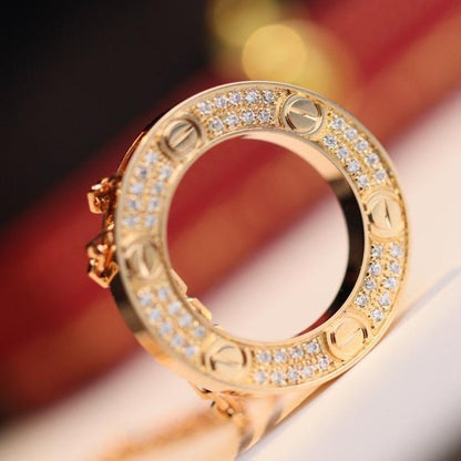 [LUXORA]LOVE NECKLACE ADJUSTABLE ROSE GOLD