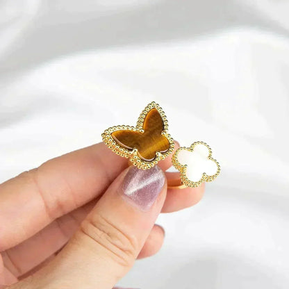 [LUXORA]LUCKY BETWEEN THE FINGER RING