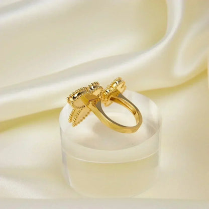 [LUXORA]LUCKY BETWEEN THE FINGER RING