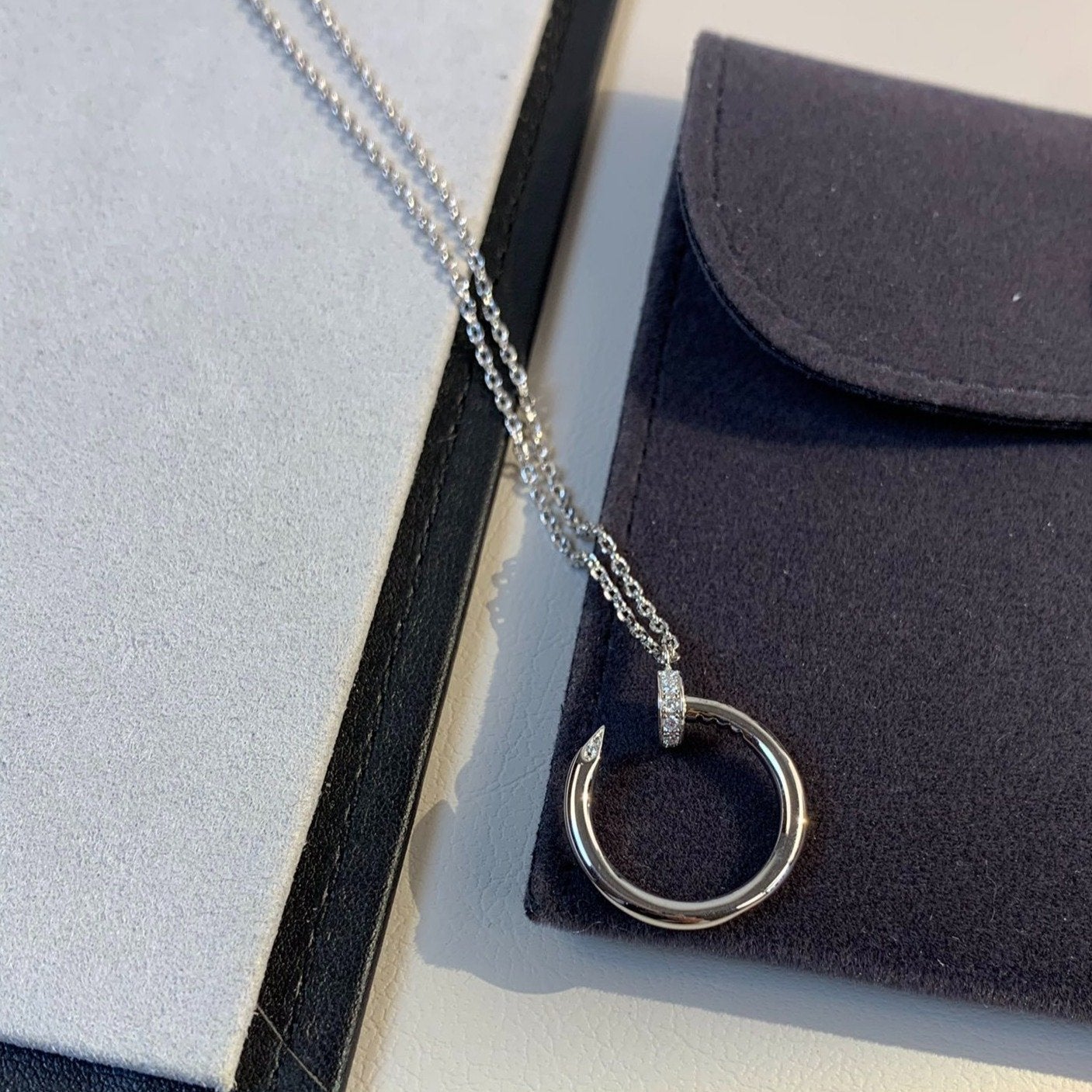 [LUXORA]JUSTE NECKLACE SILVER