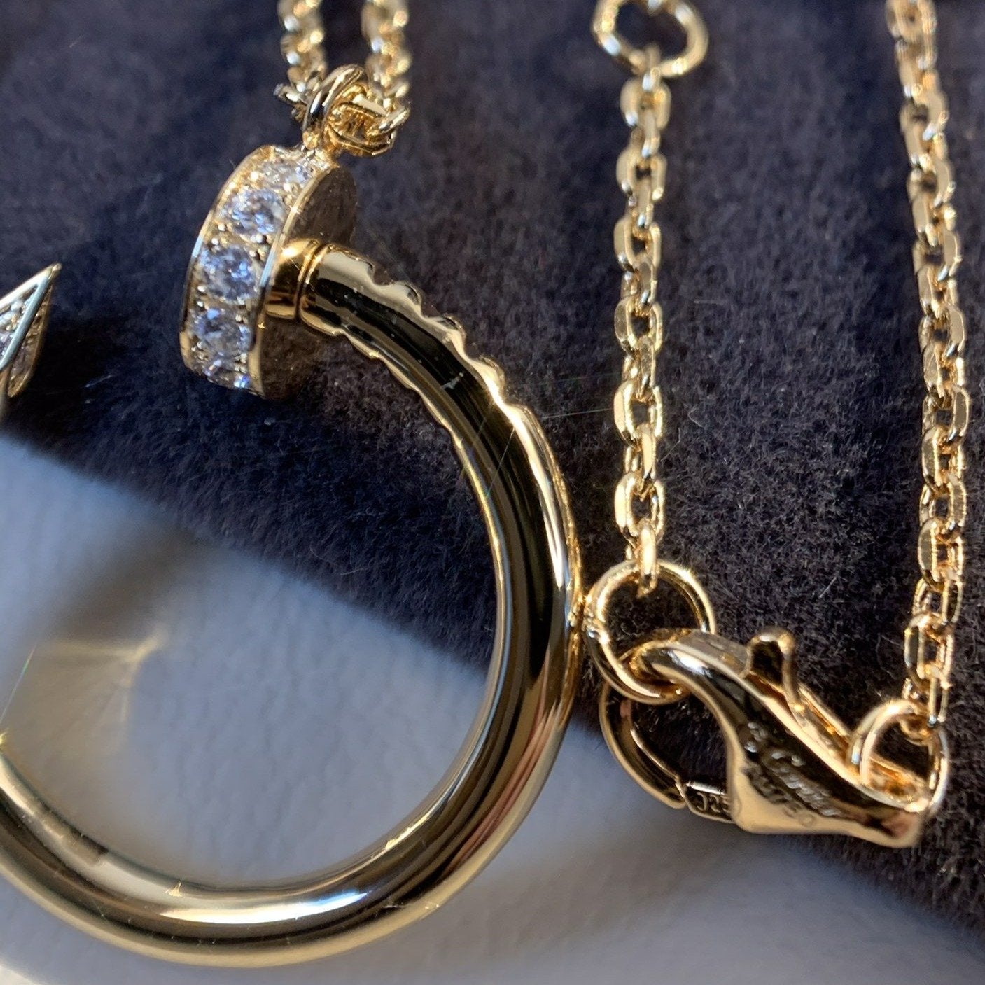 [LUXORA]JUSTE NECKLACE PINK GOLD