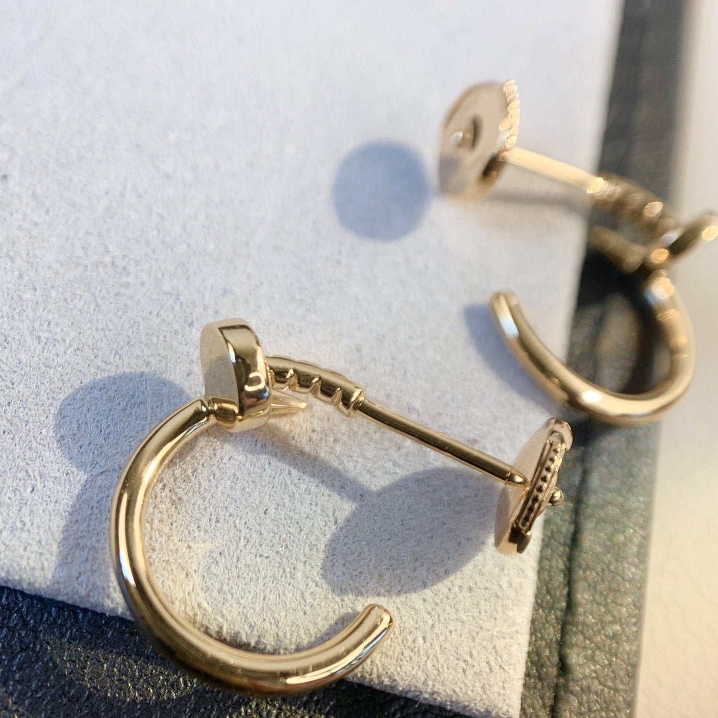 [LUXORA]JUSTE EARRINGS PINK GOLD