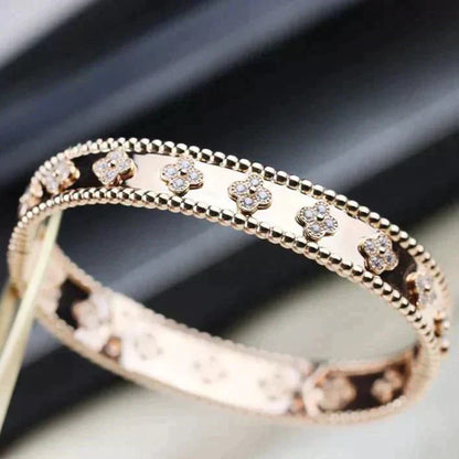 [LUXORA]CLOVER BRACELET 8MM DIAMONDS