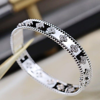 [LUXORA]CLOVER BRACELET 8MM DIAMONDS