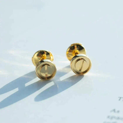 [LUXORA]LOVE EARRINGS GOLD 10MM