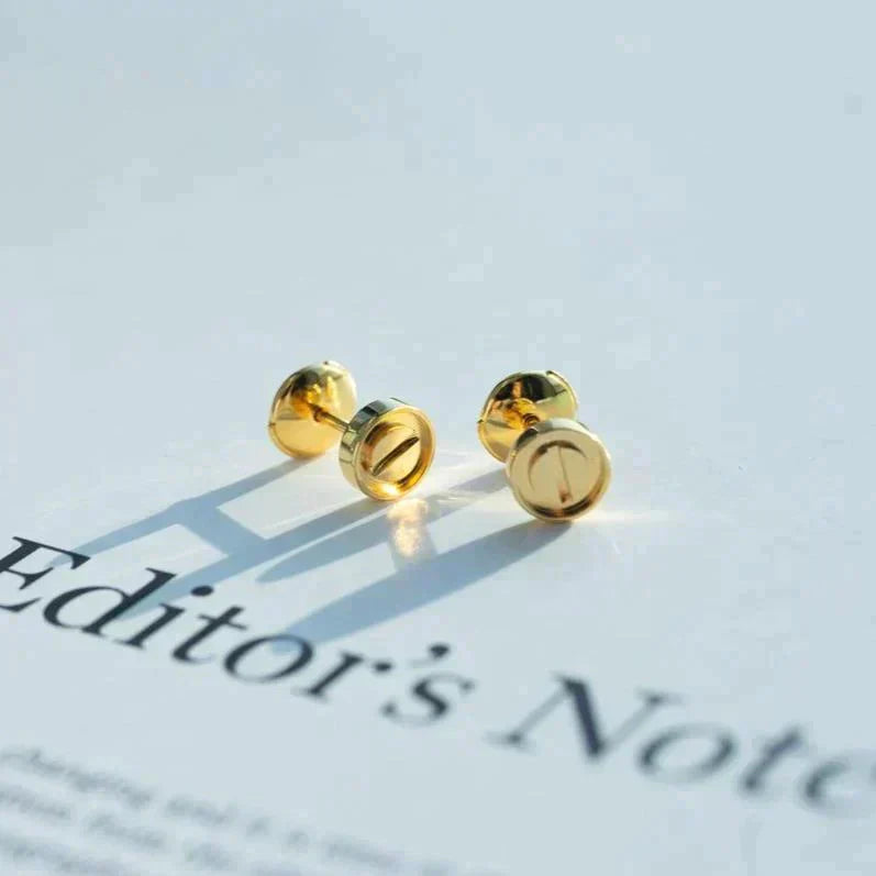[LUXORA]LOVE EARRINGS GOLD 10MM