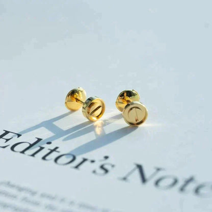 [LUXORA]LOVE EARRINGS GOLD 10MM