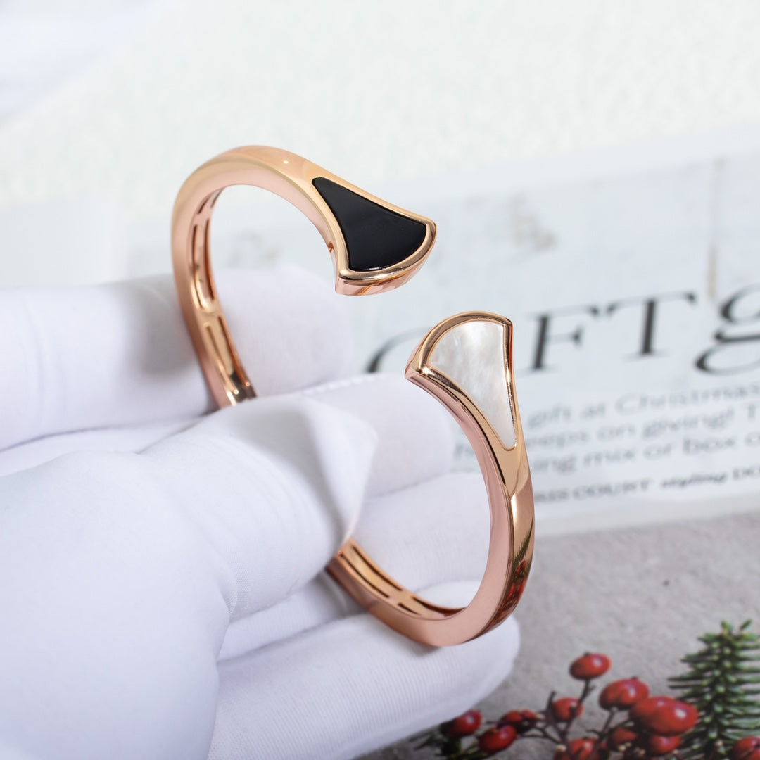 [LUXORA]DREAM BRACELET OPEN PINK GOLD MOP