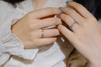[LUXORA]LOVE RING 2.65MM DIAMOND