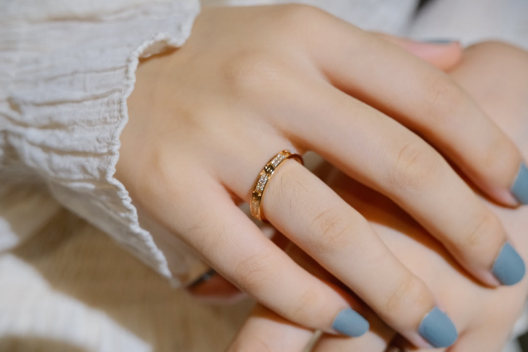 [LUXORA]LOVE RING 2.65MM DIAMOND