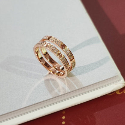 [LUXORA]LOVE RING 2.65MM DIAMOND