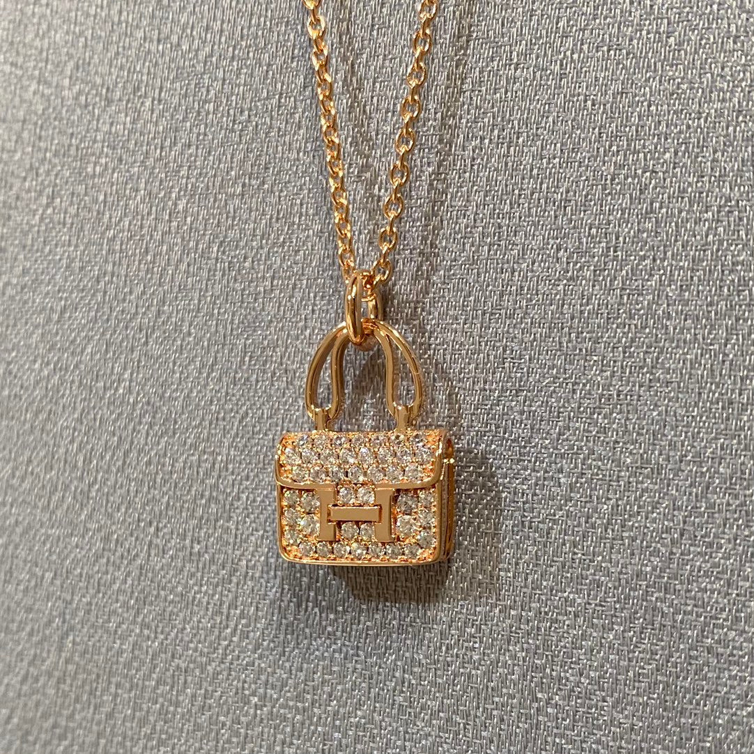 [LUXORA]CONSTANCE PEDANT DIAMOND NECKLACE