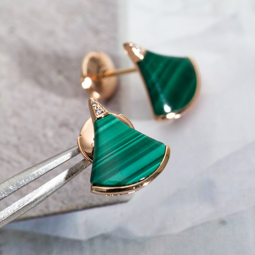 [LUXORA]DIVAS DREAM EARRINGS PINK GOLD