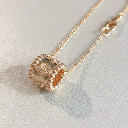 [LUXORA]PERLEE PEDANT NECKLACE GOLD / ROSE GOLD