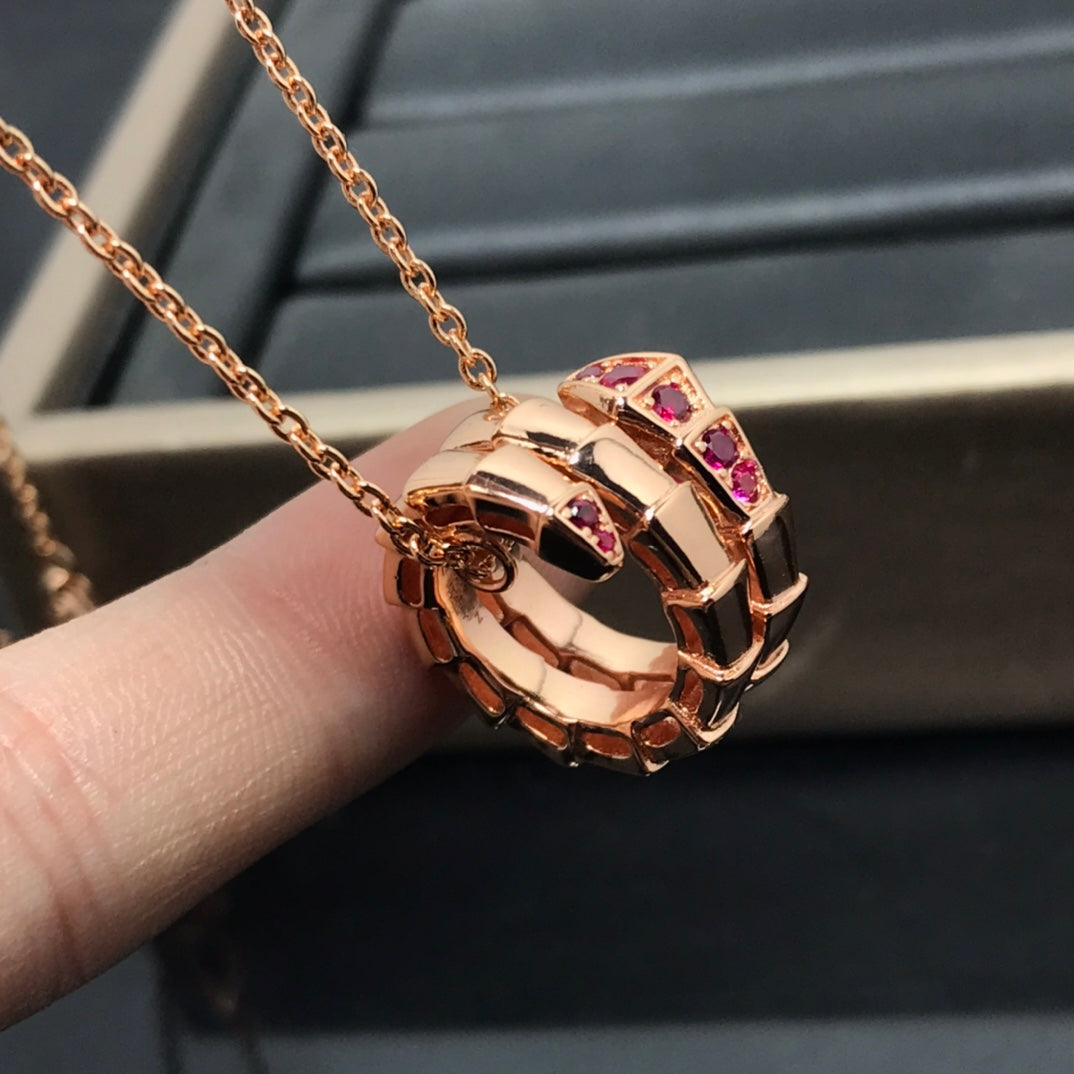 [LUXORA]SERPENTI PEDANT NECKLACE