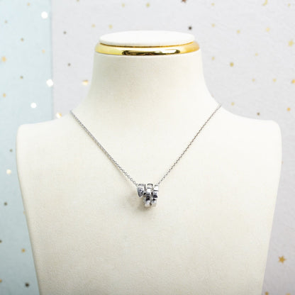 [LUXORA]SERPENTI SILVER NECKLACE DIAMOND