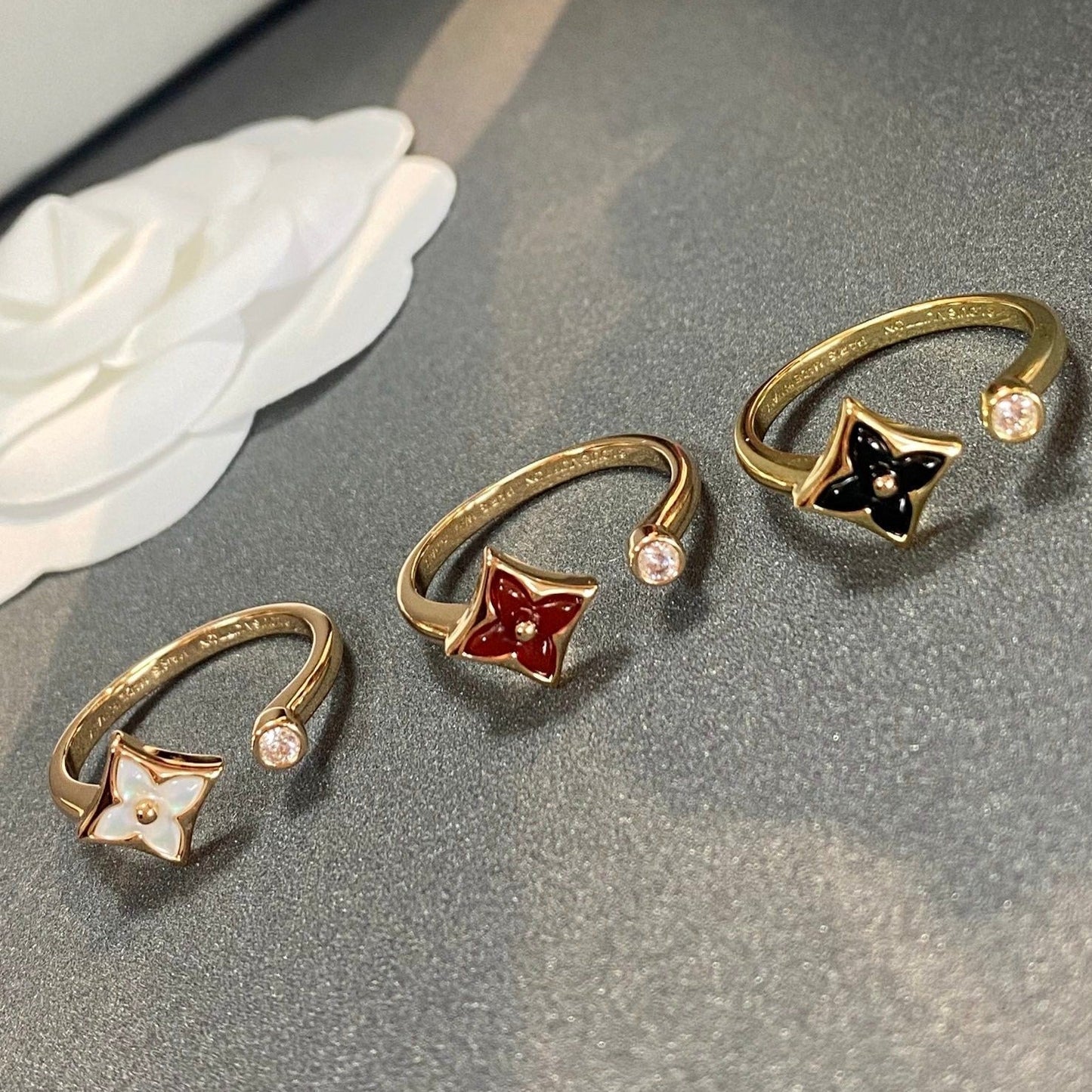 [LUXORA]STAR 1 DIAMOND OPEN RING
