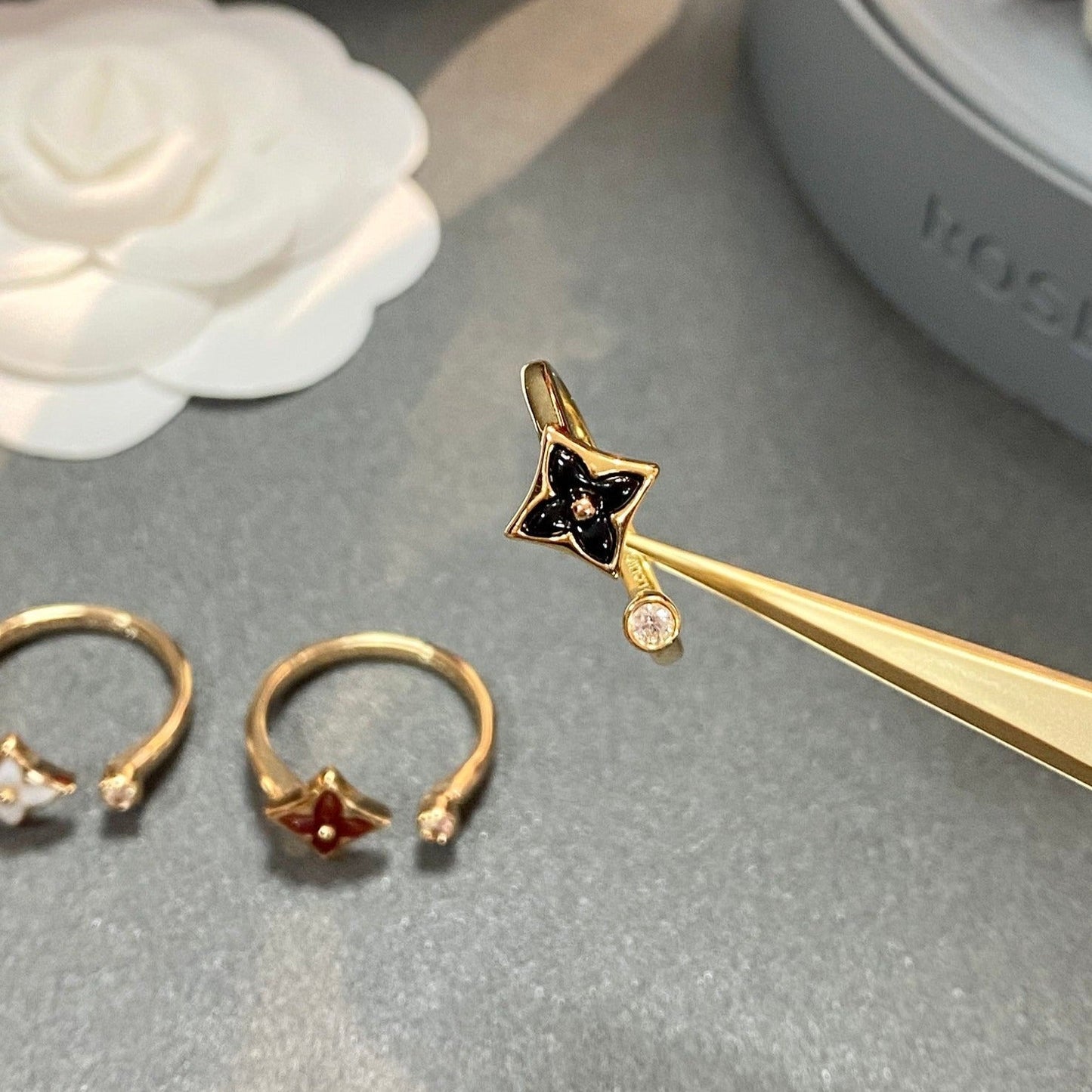[LUXORA]STAR 1 DIAMOND OPEN RING
