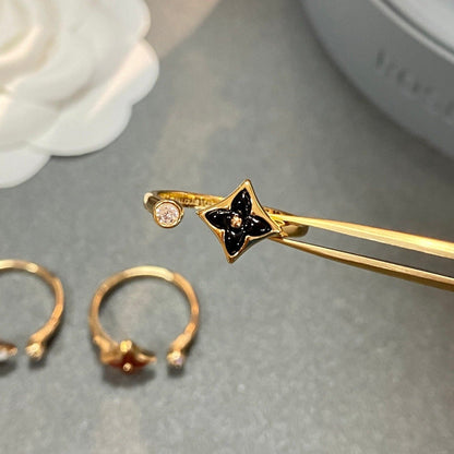 [LUXORA]STAR 1 DIAMOND OPEN RING