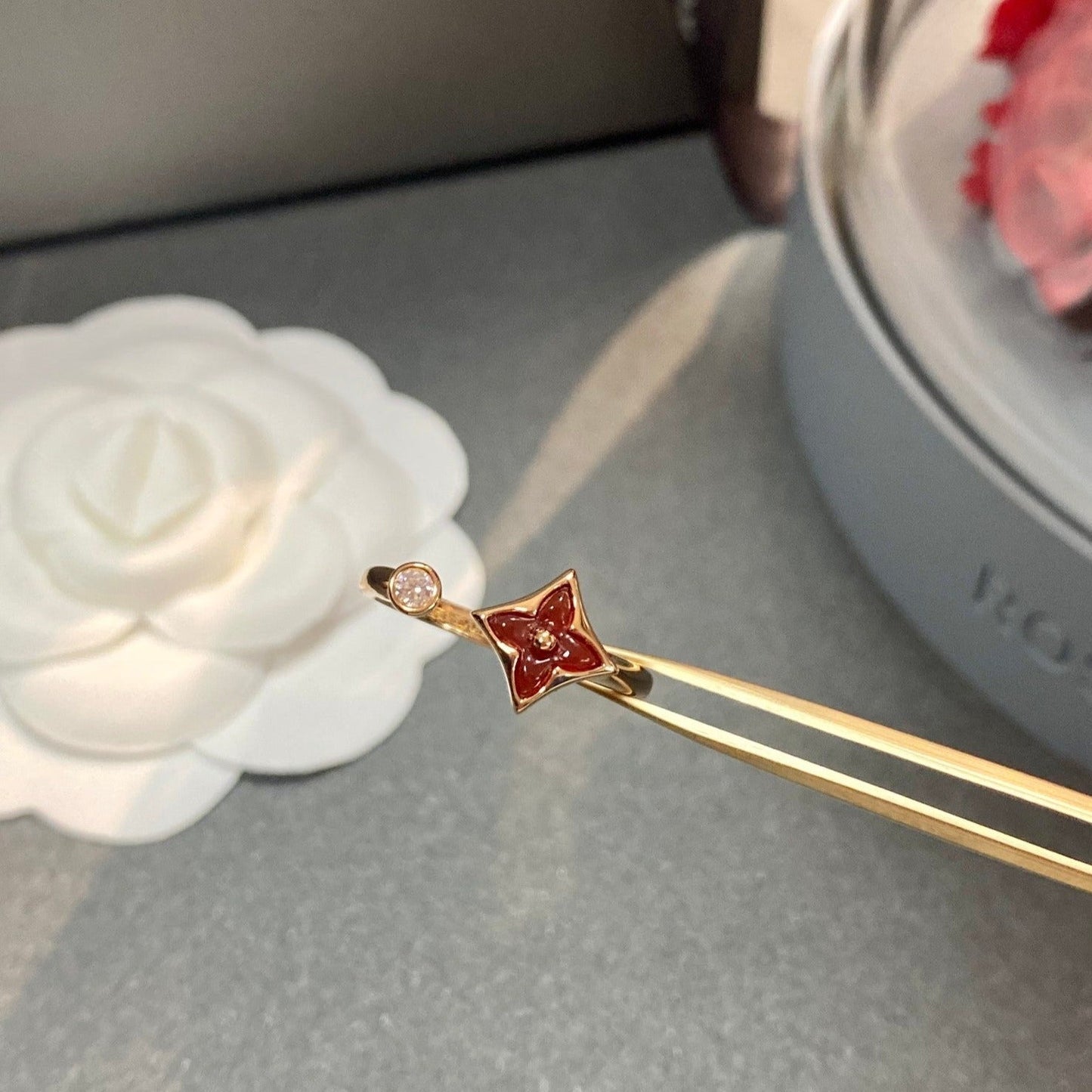 [LUXORA]STAR 1 DIAMOND OPEN RING