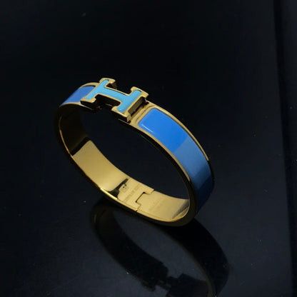 [LUXORA]H BRACELET BLUE RAINBOW CERAMIC