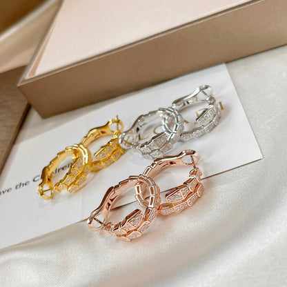 [LUXORA]SERPENTI EARRINGS DIAMOND