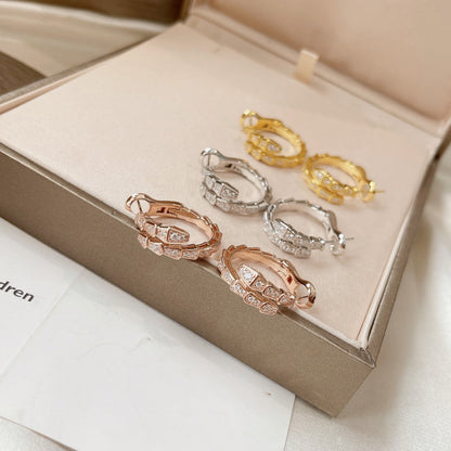 [LUXORA]SERPENTI EARRINGS DIAMOND
